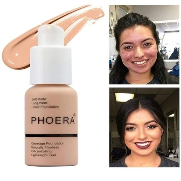 FULL coverage liquid foundation #101 Porcelain - Picture 2 of 4